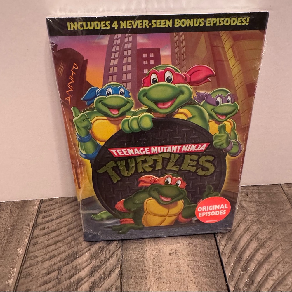 Teenage Mutant Ninja Turtles‎ DVD 4 Never Seen Episodes New Sealed